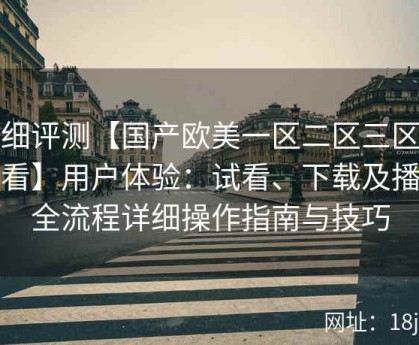 详细评测【国产欧美一区二区三区在线看】用户体验：试看、下载及播放全流程详细操作指南与技巧