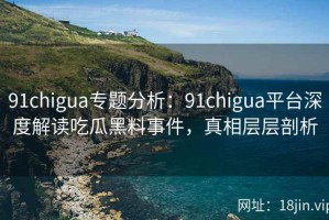 91chigua专题分析：91chigua平台深度解读吃瓜黑料事件，真相层层剖析