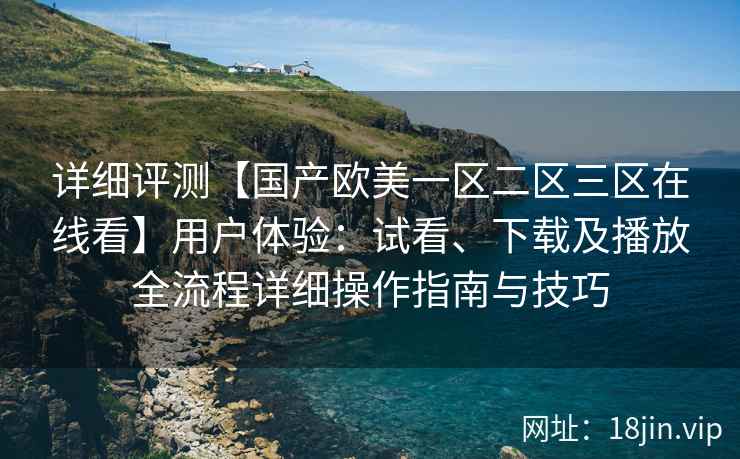 详细评测【国产欧美一区二区三区在线看】用户体验：试看、下载及播放全流程详细操作指南与技巧